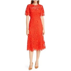 Lela Rose red dress new